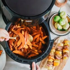 Bella Pro Series - 8-qt. Digital Air Fryer - Black Stainless Steel -Techhome Appliances Store 004e36ab 5f6c 5e52 aee6 240b8a969e8a