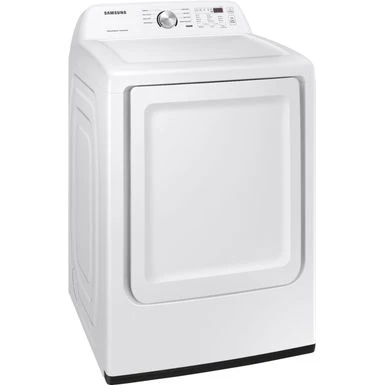 Samsung - 7.2 Cu. Ft. Electric Dryer With Sensor Dry - White 4 Samsung - 7.2 Cu. Ft. Electric Dryer With Sensor Dry - White - Image 2