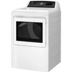 GE - 7.4 Cu. Ft. Front Load Electric Dryer With Sensor Dry - White On White 24 GE - 7.4 Cu. Ft. Front Load Electric Dryer With Sensor Dry - White On White -Techhome Appliances Store 01dcb678 535e 5cc4 8097 98289acf1dc9