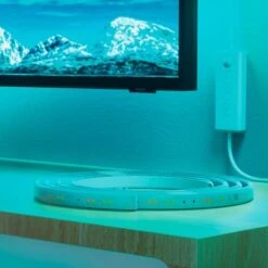 Nanoleaf - Essentials Matter 80" Smart LED Lightstrip (2m) Smarter Kit - Flexible And Trimmable - White And Colors -Techhome Appliances Store 05b46e7f a55b 5ca7 8e16 1472b137edaa