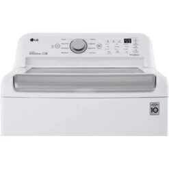 LG - 5.0 Cu. Ft. High-Efficiency Top Load Washer With 6Motion Technology - White -Techhome Appliances Store 068f69b3 2b8e 50d2 8e5c c6617aa16ec0