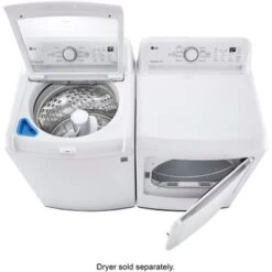 LG - 4.3 Cu. Ft. High-Efficiency Smart Top Load Washer With TurboDrum Technology - White -Techhome Appliances Store 0c219069 4e8f 52a0 bb6d 668ecbc14cd9