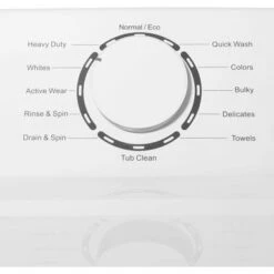 Insignia™ - 3.7 Cu. Ft. High Efficiency 12-Cycle Top-Loading Washer - White -Techhome Appliances Store 0cd9a7c7 e980 5645 8e4d 445b7a6176ba