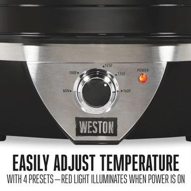 Weston 4 Tray Food Dehydrator - Black 6 Weston 4 Tray Food Dehydrator - Black - Image 4