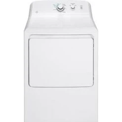 Ge 7.2 Cu. Ft. White Gas Dryer