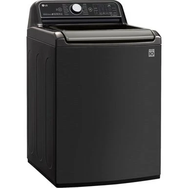 LG - 5.5 Cu. Ft. High-Efficiency Smart Top Load Washer With Steam And TurboWash3D Technology - Black Steel 4 LG - 5.5 Cu. Ft. High-Efficiency Smart Top Load Washer With Steam And TurboWash3D Technology - Black Steel - Image 2