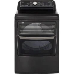 LG - 7.3 Cu. Ft. Smart Gas Dryer With Steam And Sensor Dry - Black Steel 26 LG - 7.3 Cu. Ft. Smart Gas Dryer With Steam And Sensor Dry - Black Steel -Techhome Appliances Store 13b5577a c995 5828 86a7 420bf55809a0