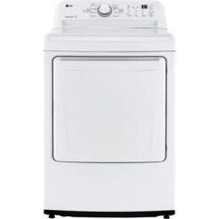 LG - 7.3 Cu. Ft. Gas Dryer With Sensor Dry - White