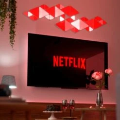 Nanoleaf - Shapes Mini Triangles Expansion Pack (10 Panels) - Multicolor 28 Nanoleaf - Shapes Mini Triangles Expansion Pack (10 Panels) - Multicolor -Techhome Appliances Store 17373320 0e58 590e acd4 d90d843e20eb