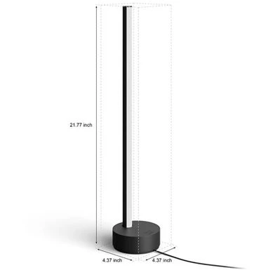 Hue Gradient Signe Table Lamp - Black 5 Hue Gradient Signe Table Lamp - Black - Image 3