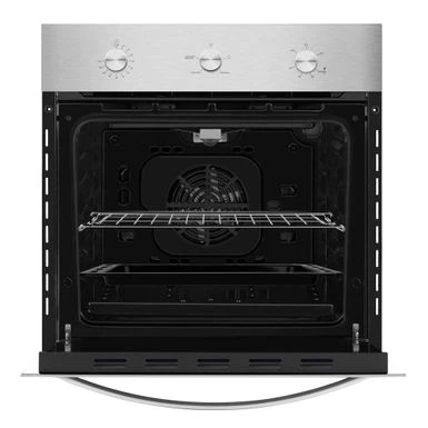 24 In. 2.3 Cu. Ft. Single Gas Wall Oven - Bake Broil Rotisserie Functions - Built-in Timer - Convection Fan In Stainless Steel - 24" 6 24 In. 2.3 Cu. Ft. Single Gas Wall Oven - Bake Broil Rotisserie Functions - Built-in Timer - Convection Fan In Stainless Steel - 24" - Image 4
