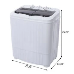 14.3(7.7 6.6)lbs Semi-automatic Gray Cover Washing Machine - Grey 13 14.3(7.7 6.6)lbs Semi-automatic Gray Cover Washing Machine - Grey -Techhome Appliances Store 1a8d514a b102 413f bfd3 86466791b587