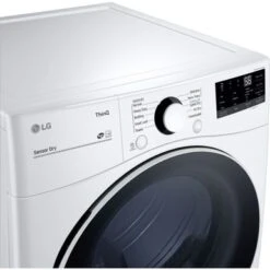 LG 7.4-Cu. Ft. Front Load Electric Dryer With Built-In Intelligence, White -Techhome Appliances Store 1cb1680e b29f 4053 b40d e8070c371b2e