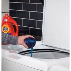 GE - 4.2 Cu. Ft. Top Load Washer With Precise Fill & Deep Rinse - White On White -Techhome Appliances Store 1e051379 fdd1 5a6f 8e80 57226245bbab