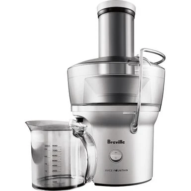 Breville - Juice Fountain Compact Electric Juicer - Silver 3 Breville - Juice Fountain Compact Electric Juicer - Silver