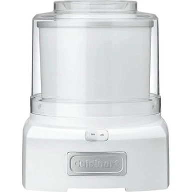 Cuisinart - 1.5-Quart Ice Cream And Sorbet Maker - White 7 Cuisinart - 1.5-Quart Ice Cream And Sorbet Maker - White - Image 5