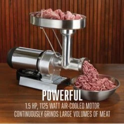 Weston Butcher Series #32 Commercial Grade Meat Grinder - 1.5 HP - Stainless Steel -Techhome Appliances Store 1f1be2e2 5a0e 4f36 b4e0 a44ae3407b5d