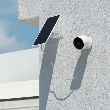 Wasserstein - Solar Panel For Google Nest Cam (Battery) - White 7 Wasserstein - Solar Panel For Google Nest Cam (Battery) - White - Image 5