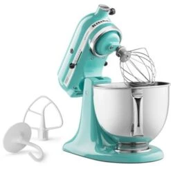 KitchenAid Artisan Series 325-Watt Tilt-Back Head Stand Mixer In Aqua Sky -Techhome Appliances Store 20330d8e 531b 4750 8d0a 21639b01686f