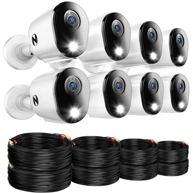 Night Owl - 12 Channel 8 Camera Wired 2K 1TB DVR Security System With 2-way Audio - White 8 Night Owl - 12 Channel 8 Camera Wired 2K 1TB DVR Security System With 2-way Audio - White - Image 6