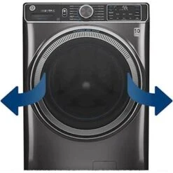 GE - 7.8 Cu. Ft. 12-Cycle Electric Dryer With Steam - Sapphire Blue -Techhome Appliances Store 218f3432 ddb6 54aa bd0d de1f53593877