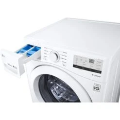 LG - 4.5 Cu. Ft. High Efficiency Stackable Front-Load Washer With 6Motion Technology - White 38 LG - 4.5 Cu. Ft. High Efficiency Stackable Front-Load Washer With 6Motion Technology - White -Techhome Appliances Store 238acc12 6a13 54a1 bf66 9c737492cc82