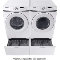 Samsung - 7.5 Cu. Ft. Stackable Electric Dryer With Sensor Dry - White -Techhome Appliances Store 24b1034b dcf8 5d61 b6ad ffd65b7f327f