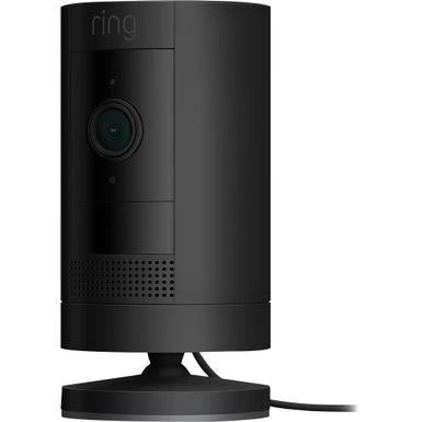 Ring - Stick Up Indoor/Outdoor 1080p Wi-Fi Wired Security Camera - Black 4 Ring - Stick Up Indoor/Outdoor 1080p Wi-Fi Wired Security Camera - Black - Image 2