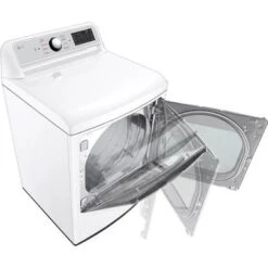 LG DLE7400W /7.3 Cu.ft. Rear Control White Dryer With EasyLoad Door -Techhome Appliances Store 256558af 089f 474e b116 4ea279e8ad0e