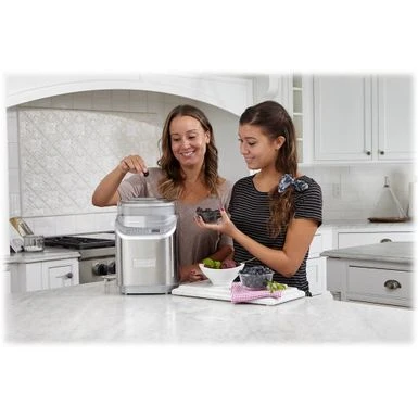 Cuisinart - Cool Creations 2-Quart Ice Cream Maker - Brushed Chrome 7 Cuisinart - Cool Creations 2-Quart Ice Cream Maker - Brushed Chrome - Image 5