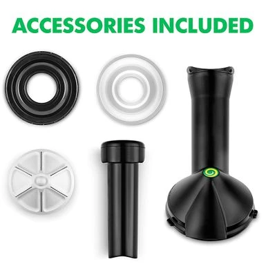 Yonanas - Classic Vegan Non-Dairy Frozen Fruit Soft Serve Dessert Maker, Includes 36 Recipes, 200 Watts - Red 4 Yonanas - Classic Vegan Non-Dairy Frozen Fruit Soft Serve Dessert Maker, Includes 36 Recipes, 200 Watts - Red - Image 2