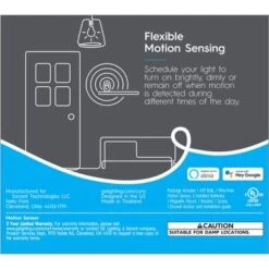 Cync By GE Smart Bulb & Motion Sensing Starter Kit -Techhome Appliances Store 2af941ab 4768 49cd a4ef 73a9ca2de68c