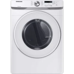 Samsung - 7.5 Cu. Ft. Stackable Electric Dryer With Sensor Dry - White -Techhome Appliances Store 2cbabe84 b50a 473c 8720 23c8305f894b