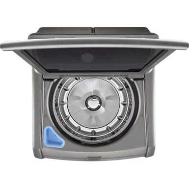 LG - 5.3 Cu. Ft. High-Efficiency Smart Top Load Washer With 4-Way Agitator And TurboWash3D - Graphite Steel 11 LG - 5.3 Cu. Ft. High-Efficiency Smart Top Load Washer With 4-Way Agitator And TurboWash3D - Graphite Steel - Image 9