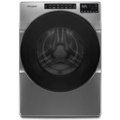 Whirlpool Ada 5 Cu. Ft. Chrome Shadow Front Load Washer With Quick Wash Cycle