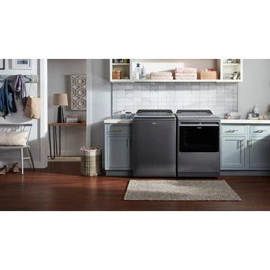 Whirlpool - 7.4 Cu. Ft. Smart Electric Dryer With Steam And Advanced Moisture Sensing - Chrome Shadow 13 Whirlpool - 7.4 Cu. Ft. Smart Electric Dryer With Steam And Advanced Moisture Sensing - Chrome Shadow - Image 11