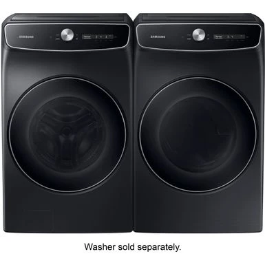 Samsung - 7.5 Cu. Ft. Smart Electric Dryer With Steam And FlexDry - Black 15 Samsung - 7.5 Cu. Ft. Smart Electric Dryer With Steam And FlexDry - Black - Image 13