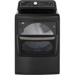 LG - 7.3 Cu. Ft. Smart Electric Dryer With Steam And Sensor Dry - Black Steel 27 LG - 7.3 Cu. Ft. Smart Electric Dryer With Steam And Sensor Dry - Black Steel -Techhome Appliances Store 3726ba72 363c 5284 b148 6d80da1e891f