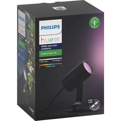 Philips - Hue White And Color Ambiance Lily Outdoor Spot Light Extension Kit - Multicolor 3 Philips - Hue White And Color Ambiance Lily Outdoor Spot Light Extension Kit - Multicolor