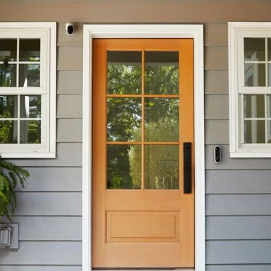 Arlo - Essential Wi-Fi Smart Video Doorbell - Wired Or Battery Operated - White 4 Arlo - Essential Wi-Fi Smart Video Doorbell - Wired Or Battery Operated - White - Image 2