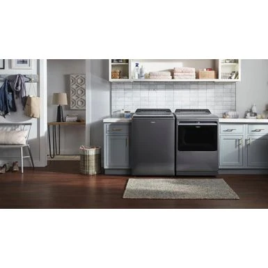 Whirlpool - 7.4 Cu. Ft. Smart Electric Dryer With Steam And Advanced Moisture Sensing - Chrome Shadow 16 Whirlpool - 7.4 Cu. Ft. Smart Electric Dryer With Steam And Advanced Moisture Sensing - Chrome Shadow - Image 14