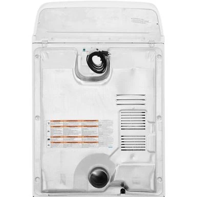 Amana - 6.5 Cu. Ft. Gas Dryer With Automatic Dryness Control - White 8 Amana - 6.5 Cu. Ft. Gas Dryer With Automatic Dryness Control - White - Image 6