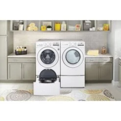 LG - 4.5 Cu. Ft. High Efficiency Stackable Front-Load Washer With 6Motion Technology - White 30 LG - 4.5 Cu. Ft. High Efficiency Stackable Front-Load Washer With 6Motion Technology - White -Techhome Appliances Store 3d6a28b5 ba95 59f0 9373 b19f96a6cd8a