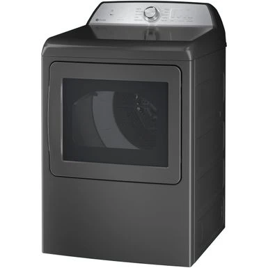 GE Profile - 7.4 Cu. Ft. Smart Electric Dryer With Sanitize Cycle And Sensor Dry - Diamond Gray 5 GE Profile - 7.4 Cu. Ft. Smart Electric Dryer With Sanitize Cycle And Sensor Dry - Diamond Gray - Image 3