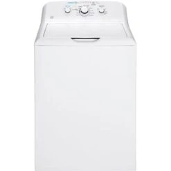 GE - 4.2 Cu. Ft. Top Load Washer With Precise Fill & Deep Rinse - White On White