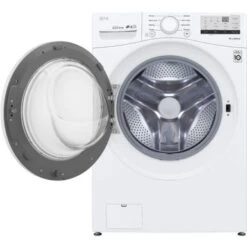 LG - 4.5 Cu. Ft. High Efficiency Stackable Front-Load Washer With 6Motion Technology - White 40 LG - 4.5 Cu. Ft. High Efficiency Stackable Front-Load Washer With 6Motion Technology - White -Techhome Appliances Store 43da87f6 f28f 57f5 ae57 e89af3edaae5