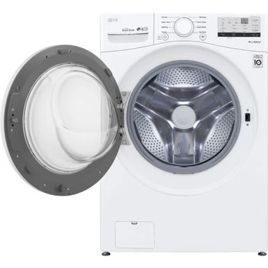 LG - 4.5 Cu. Ft. High Efficiency Stackable Front-Load Washer With 6Motion Technology - White 21 LG - 4.5 Cu. Ft. High Efficiency Stackable Front-Load Washer With 6Motion Technology - White - Image 19