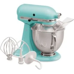 KitchenAid Artisan Series 325-Watt Tilt-Back Head Stand Mixer In Aqua Sky -Techhome Appliances Store 46340166 21f3 45ab 8453 34218af01003