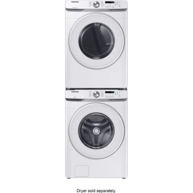 Samsung - 4.5 Cu. Ft. High Efficiency Stackable Front Load Washer With Vibration Reduction Technology+ - White 16 Samsung - 4.5 Cu. Ft. High Efficiency Stackable Front Load Washer With Vibration Reduction Technology+ - White - Image 14