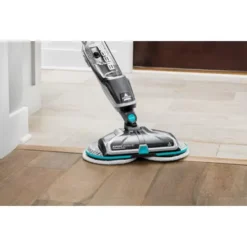 BISSELL - SpinWave Cordless Powered Mop - Titanium/Electric Blue -Techhome Appliances Store 4c2e7721 d0e9 43e4 94a5 f01f3254f34f